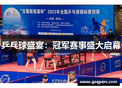 乒乓球盛宴：冠军赛事盛大启幕